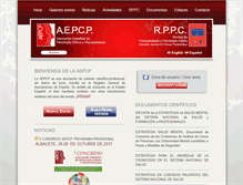 Tablet Screenshot of aepcp.net